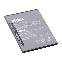 vhbw Li-Ion Batterie 2150mAh (3.7V) pour téléphone portable, smartphone Hisense HS-U966, HS-U970, HS-U971, HS-U971AE, T970, U966, U970 comme LI37200C. 