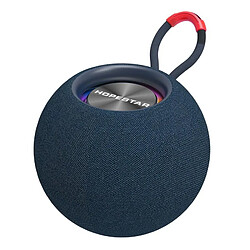 Yonis Enceinte Waterproof Bluetooth Portable Puissante Enceinte Waterproof Bluetooth Portable Avec Batterie Longue Durée Et Lumières RGB Bleu YONIS