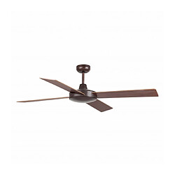 faro Ventilateur de plafond marron foncé Mallorca h37 cm Coloris : marron foncéMatèriau : AcierHauteur en Cm : 37Largeur en Cm : 37Longueur en Cm : 132Diamètre en Cm : 132Ampoules Incluses : NonIP : 20Poids en