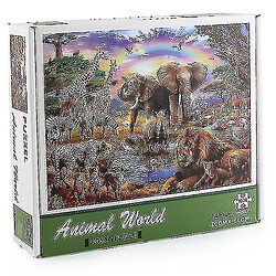 Universal 1000 pièces puzzles pour adultes pour enfants - Animal World Puzzles 100 pas cher