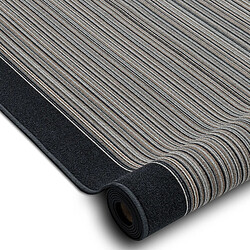 RUGSX TAPIS DE COULOIR ANTIDÉRAPANT CARNABY gris 80cm 80x200 cm