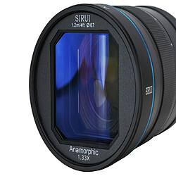 Sirui anamorphic lens 1,33x 75mm f/1.8 ef-m mount