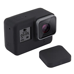 Wewoo Coque pour étui de protection en silicone GoPro HERO6 / 5 avec cache-objectif