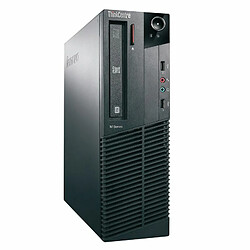 PC Lenovo ThinkCentre M81 SFF Intel i5-2400 RAM 8Go SSD 480Go Windows 10 Wifi - Occasion