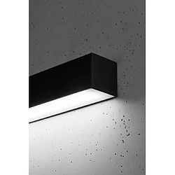 Acheter Luminaire Center Plafonnier Pinne Aluminium Noir 1 ampoule 5,3cm