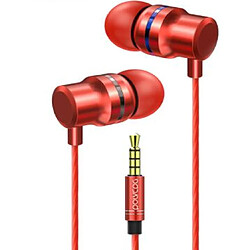 Acheter Universal Casque filaire avec casque basse casque stéréo casque musique casque sport casque jeux avec microphone pour Xiaomi |(Rouge)