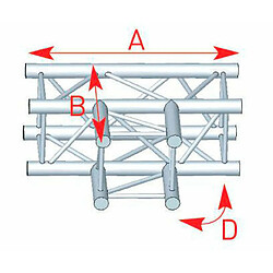 57ASC3033 / Angle 3 départs 0m71 x 0m50 ASD