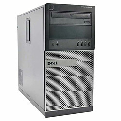 PC Tour Dell OptiPlex 990 Intel i3-2120 RAM 16Go Disque Dur 2To Windows 10 Wifi - Occasion