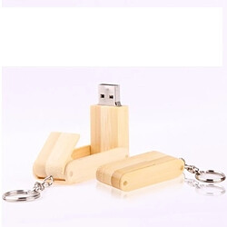 Wewoo Clé USB Disque Flash USB 2 Go Bois Material 