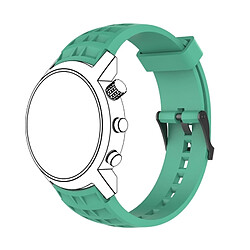 Wewoo Bracelet pour montre connectée Dragonne de remplacement en silicone SUUNTO Terra Vert menthe 