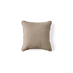 Bestmobilier Topaze - coussin - en velours côtelé plat - 40x40 cm