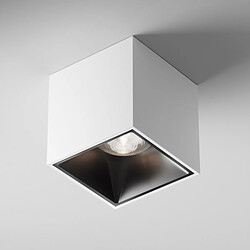 MAYTONI Downlight carré monté en surface Blanc, 900lm, 4000K