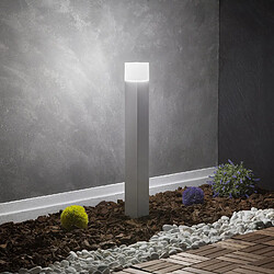 Ledkia Balise Extérieure en Saillie sur Pied 74cm Augusta Blanche Blanc