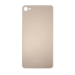 Wewoo Coque arrière champagne pièce détachée Meizu U20 / Meilan U20 Couvercle Arrière de la Batterie en Verre avec Adhésif Champagne Or