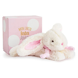 Doudou moyen Lapin bonbon rose - Doudou et compagnie 