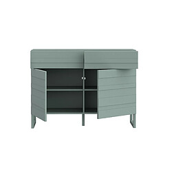 Avis Bestmobilier Sofia - buffet bas - vert sauge mat - 110 cm