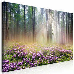 Paris Prix Tableau Imprimé Purple Meadow Wide 35 x 70 cm 