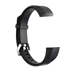 Wewoo Bracelet pour montre connectée Dragonne en silicone enfants FITBIT ACE noir 