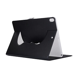 Wewoo Coque Étui en cuir à rabat horizontal couleur unie avec force de rotation 360 degrés pour iPad Pro 10.5 pouces (noir)