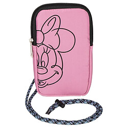 Protection pour téléphone portable Minnie Mouse Rose (10,5 x 18 x 1 cm) 