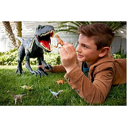 Mattel Jurassic World Dino Trackers - Figurine Super Colossal Indoraptor 41 cm