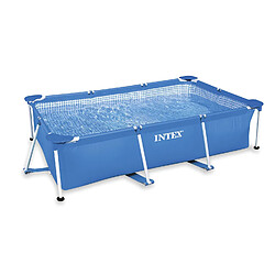 Intex Piscine tubulaire rectangulaire Frame - L. 220 x H. 60 cm Intex - Piscine tubulaire rectangulaire Frame - L. 220 x H. 60 cm - Design