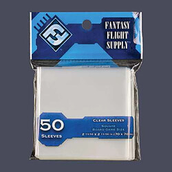 Fantasy flight Games Jeux de société - 50 protèges cartes pour Jeux de Plateaux - Square (70x70mm) 