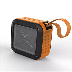 Wewoo Enceinte Bluetooth étanche Haut-parleur sans fil S7 Mini avec de vélo TF / FM / AUX / NFC Orange 