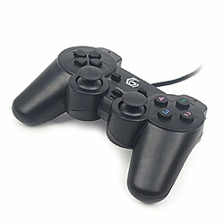 Contrôle des jeux GEMBIRD Dual Gamepad PC Noir 