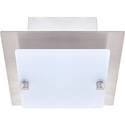 Plafond LARGE 1xG9 L.13xL.13xH.6cm Nickel 