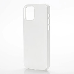 WE Coque de protection MAGSAFE IPHONE 12 / 12 PRO Blanc: Compatible avec MagSafe - effet métallisé - anti-rayures - rigide 