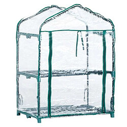 Serre de Jardin PVC Gardiun Leaf I 49x69x125 cm 3 Étagères