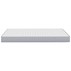 Avis vidaXL Matelas en mousse moyennement doux 160x200 cm