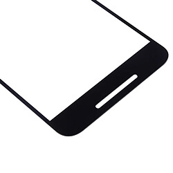 Acheter Wewoo Pour Google Nexus 5X lentille noir extérieure en verre d'écran avant pièce détachée