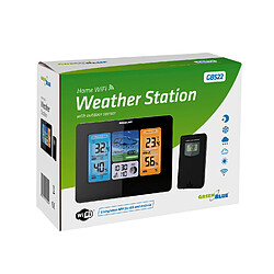 Acheter Station météo contrôlée sans fil avec WiFi GreenBlue GB522