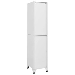 Acheter vidaXL Armoire à casier avec 4 compartiments 38x45x180 cm