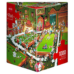 Ludendo HEYE - Puzzle 1000 pièces boîte triangulaire Billard