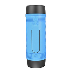 Acheter Wewoo Enceinte Bluetooth étanche bleu pour iPhone, Galaxy, Sony, Lenovo, HTC, Huawei, Google, LG, Xiaomi, Autres Smartphones Multifonctionnel Extérieur Haut-Parleur, 4000mAh Batterie,