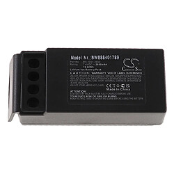 vhbw Batterie compatible avec Cavotec M9-1051-3600 EX, MC-3, MC-3000 opérateur télécommande industrielle (2600mAh, 7,4V, Li-ion) 