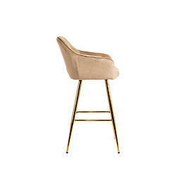 Avis Vivaldi Hocker SALEM Beige/Doré