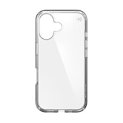 Speck Coque pour iPhone 16 Presidio Antichocs et Antimicrobienne Transparent