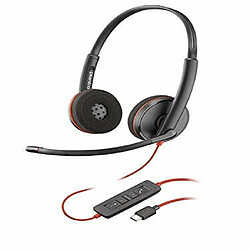 Koba Films Video Plantronics Blackwire 3200 Mono Filaire UC casque Stéréo USB-C pas cher