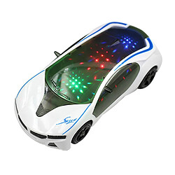 Wewoo 3D Supercar Style Jouet Électrique Avec Roue Lumières Musique Chanter Enfants Garçons Filles Cadeau Universel Comme montrer 