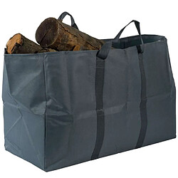 Provence Outillage Sac porte bûches gris Werkapro