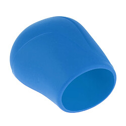 2pcs pommeau de levier de vitesse de coffre de voiture + couvercle de frein à main en silicone manchon bleu pas cher