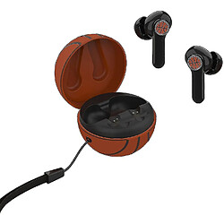 Universal Bouchons d'oreilles sans fil Bluetooth 5.1 45 heures de lecture casque stéréo casque micro intégré 