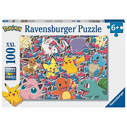 Ludendo Puzzle 100 pièces XXL Bataille Pokemon