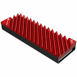 Jonsbo M. 2-3 M.2 SSD Dissipateur - rouge 