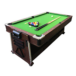 Simba BILLARD AMERICAIN 7FT VERT + HOCKEY DE TABLE + TABLE DE TENNIS + PLAN COVERTOUR