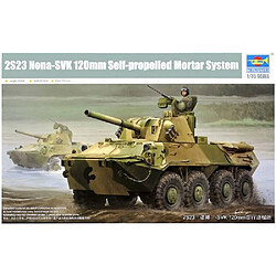 Trumpeter Maquette Véhicule 2s23 Nona-svk 120mm Self-propelled Mortar System